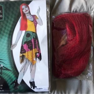 Womens girls nightmare color christmas dress costume